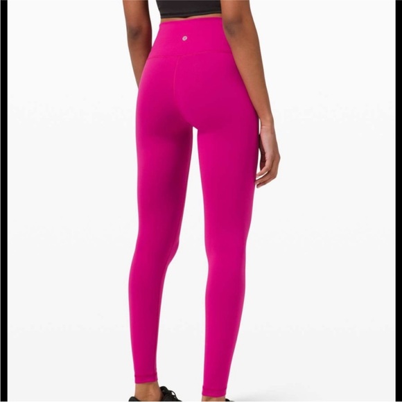 Lululemon Wunder Train Ripened Raspberry sz 8 - Picture 3 of 4